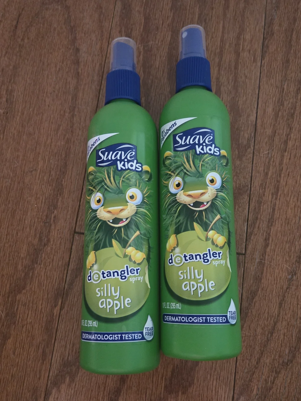 2 Suave Kids Silly Apple Detangler Spray - Green